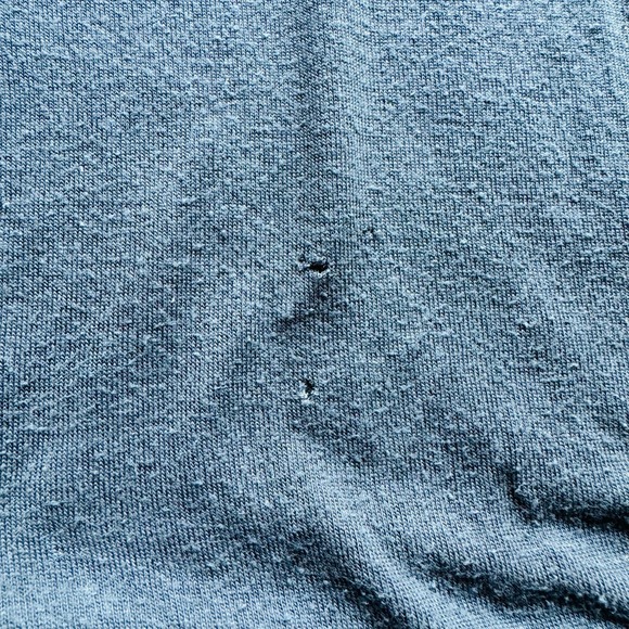 Zara Trafaluc Knit Olive Green Elbow Suede Patch Crewneck Pullover Sweater Small - Picture 5 of 10